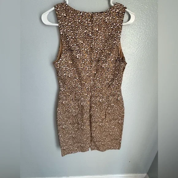J. Crew Leopard Print Sheath Dress Size 6 - Picture 2 of 12
